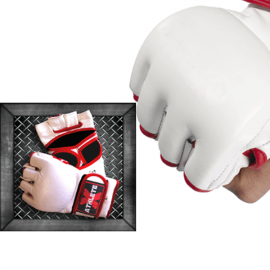 White Leather Gloves - *3